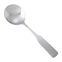 12 pack Winco 0016-04 Winston Bouillon Spoon, 18/0 Heavyweight