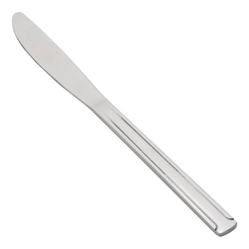 12 pack Winco 0014-08 Dominion Dinner Knife, 18/0 Heavyweight
