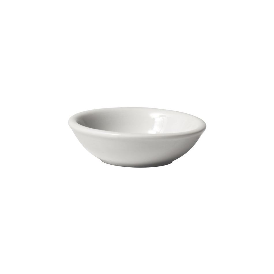 Winco ASD-15 Sauce Dish, 1-1/2 oz, White Porcelain, White, 72 Pieces/Case