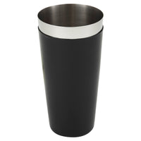 Winco BS-28P 28 Oz Shaker Only Black Plastic Coated Stainless Steel Bar Shaker