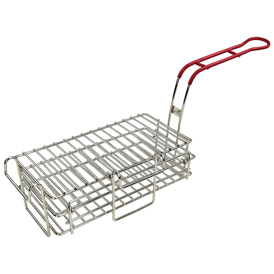 Winco FB-03 11-1/2 Inch Chimichanga/Burrito Fry Basket with Hooks
