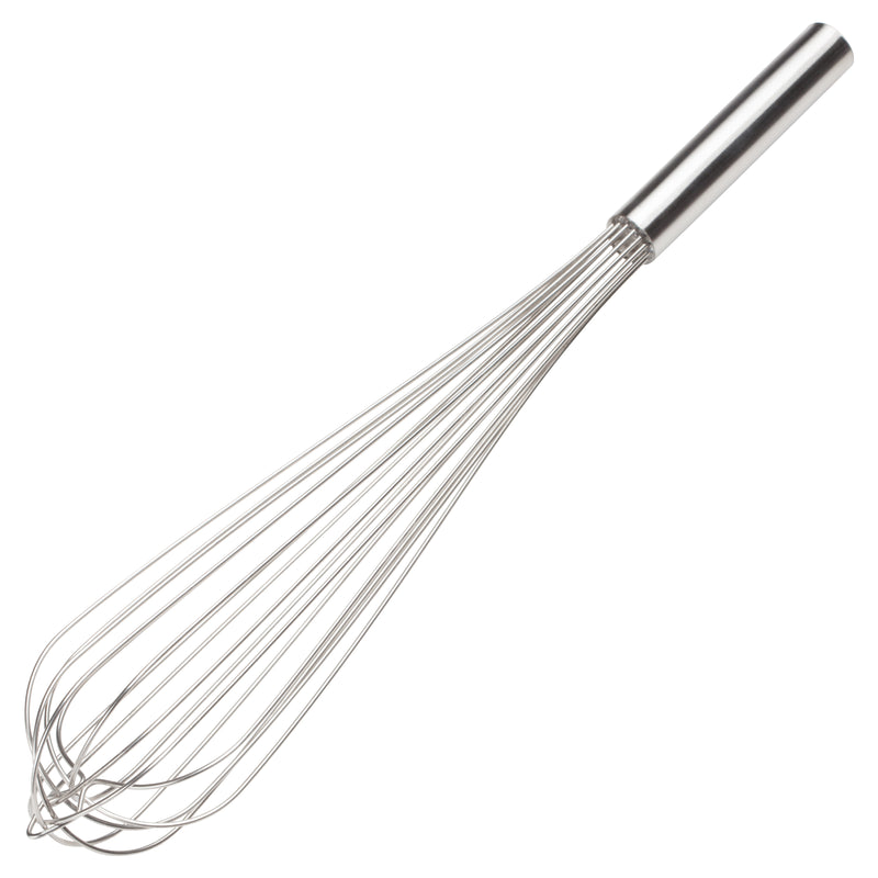 Winco FN-20 20 Inch Stainless Steel French Whip with Ergonomic Handle