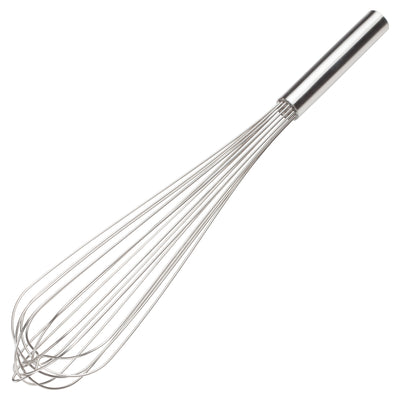 Winco FN-20 20 Inch Stainless Steel French Whip with Ergonomic Handle