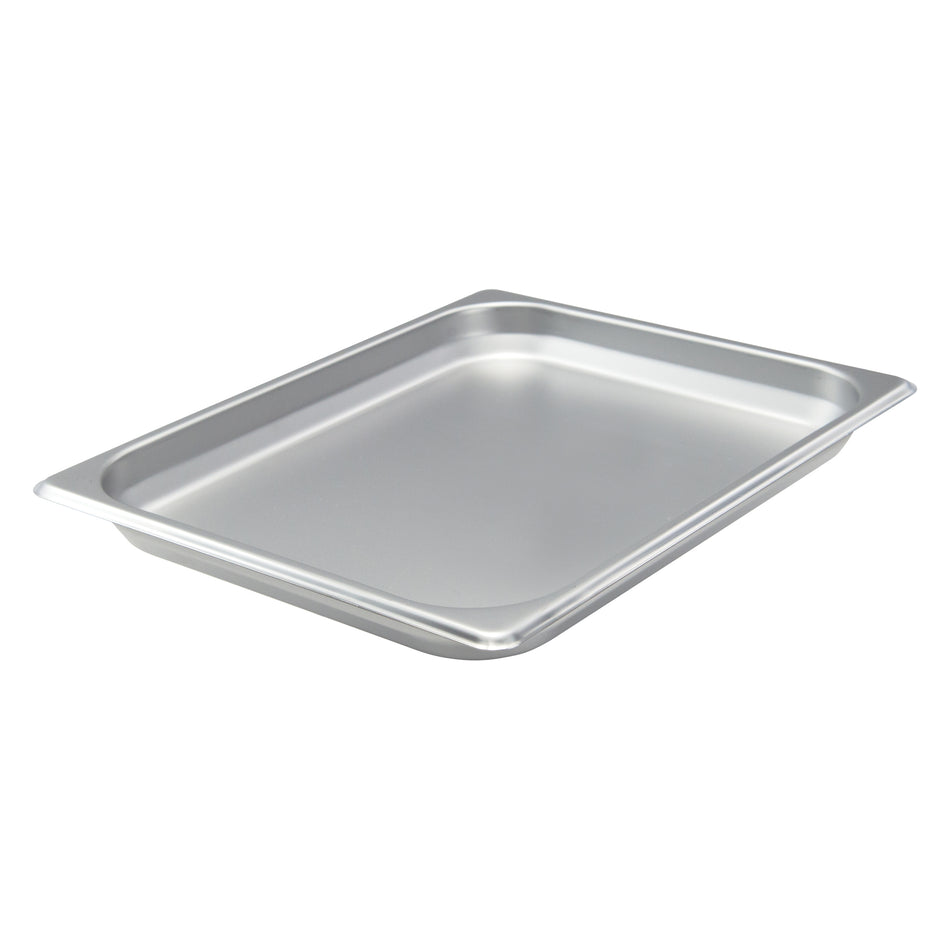Winco SPJH-201 12-3/4 Inch Steam Table Pan 22 Gauge Heavy Weight Stainless Steel