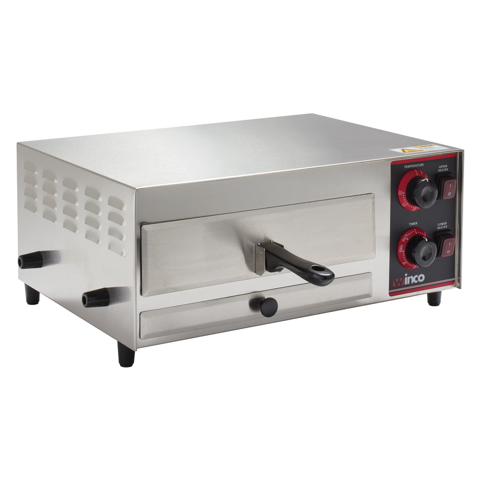 Winco EPO-1 20 Inch Electric Pizza Oven Countertop with Dial Control