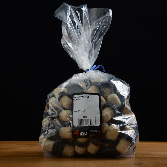 Black Top Tasting Cork 29x19.3mm 100 count