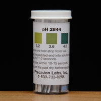 pH Test Strips Wine 2.8-4.4 Vial/100