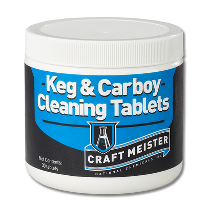 Craft Meister Keg & Carboy Tabs 30ct cs/6