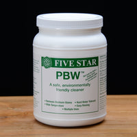 Five Star PBW Cleaner - 4 lb Jar - Heavy Duty Brewery Wash