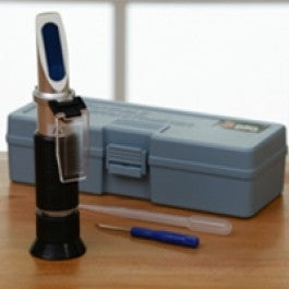 Dual Scale Handheld Refractometer - Brix and Specific Gravity (SG) for Brewing
