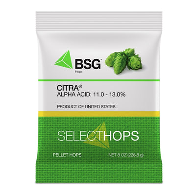 Citra® Hop Pellets - 8 oz Pack Premium Aroma Hops