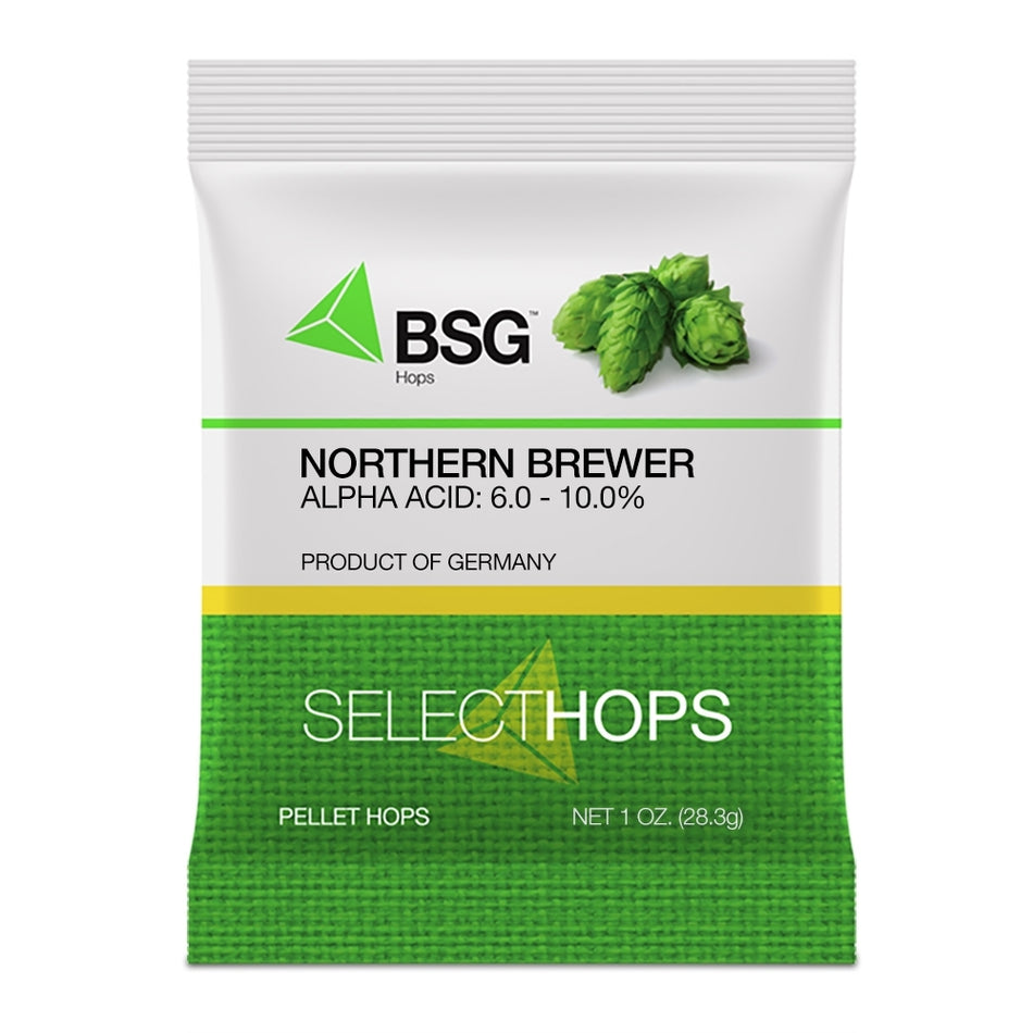 German Northern Brewer Hop Pellets 1oz
