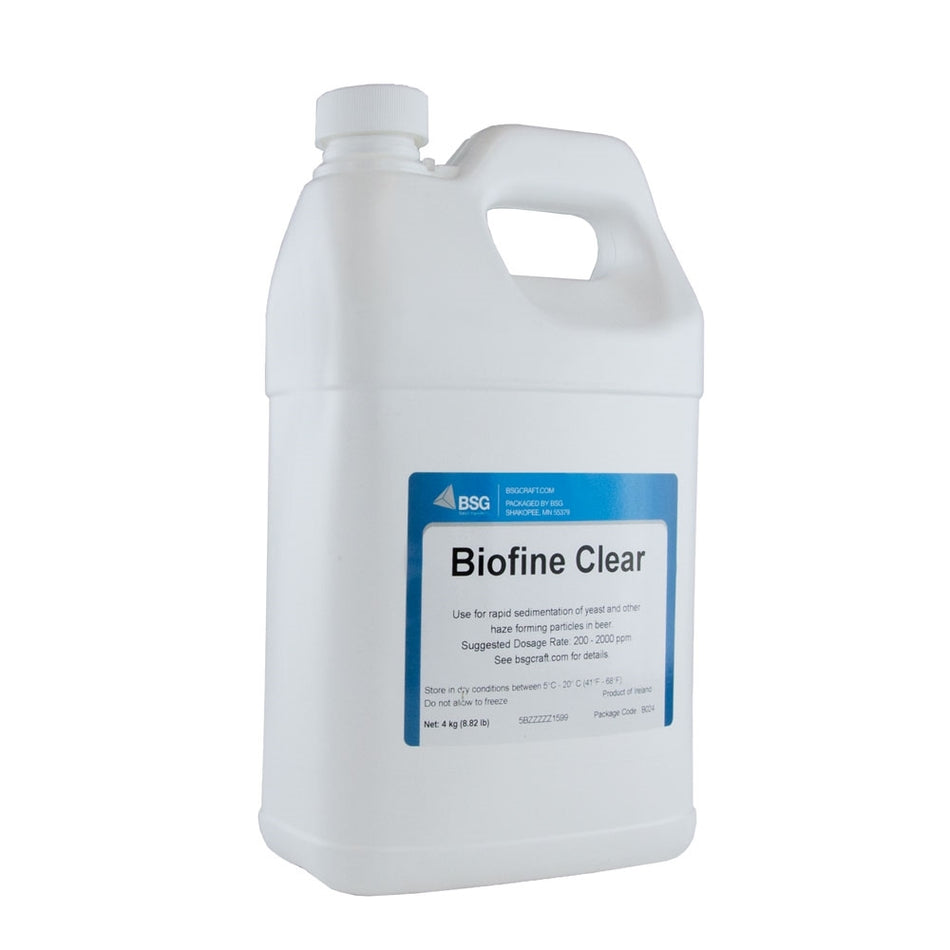 4kg Biofine Clear Fining Agent for Rapid Sedimentation - 8.82 lbs