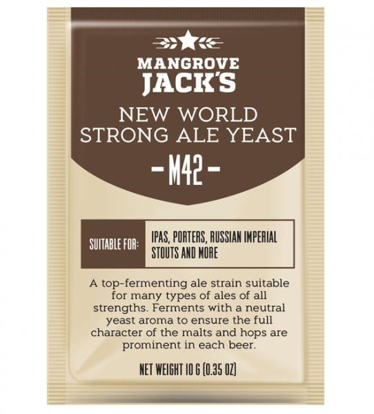 Mangrove Jacks CS Yeast M42 New World Strong Ale 10g