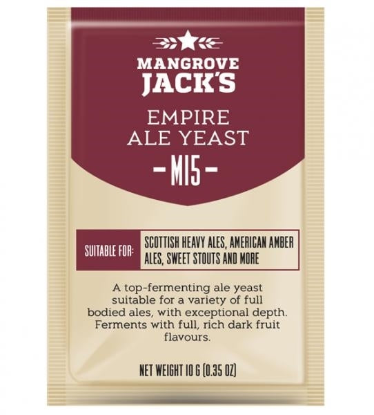 Mangrove Jack's CS Yeast M15 Empire Ale 10g