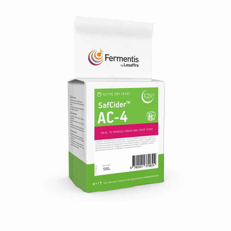 Fermentis SafCider™ AC-4 - 500g Bulk Brick for Crisp Apple Ciders