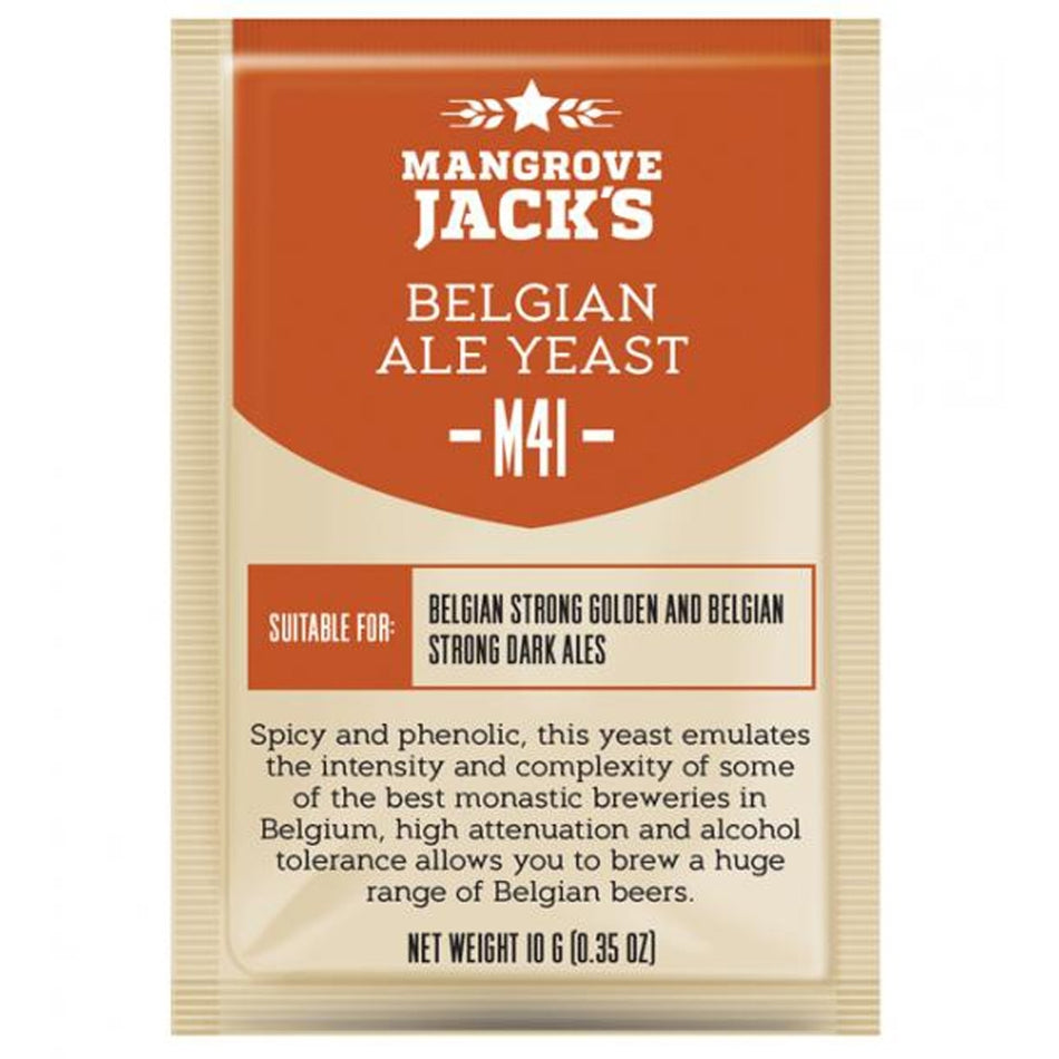 Mangrove Jack's CS Yeast M41 Belgian Ale 10g