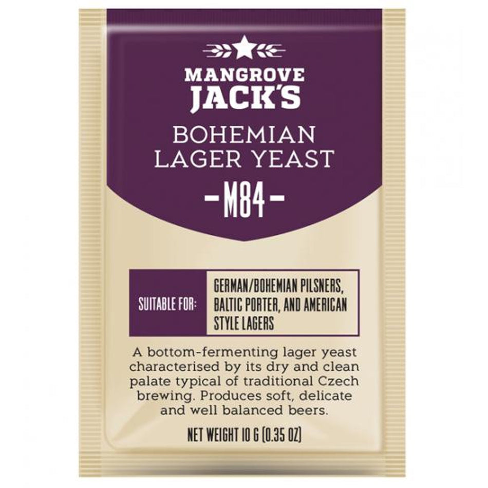 Mangrove Jack's CS Yeast M84 Bohemian Lager 10g