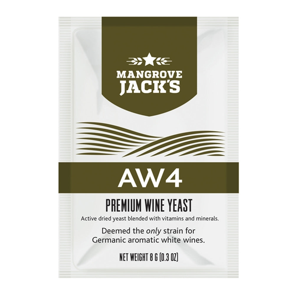 Mangrove Jack's Wine Yeast - AW4 8g