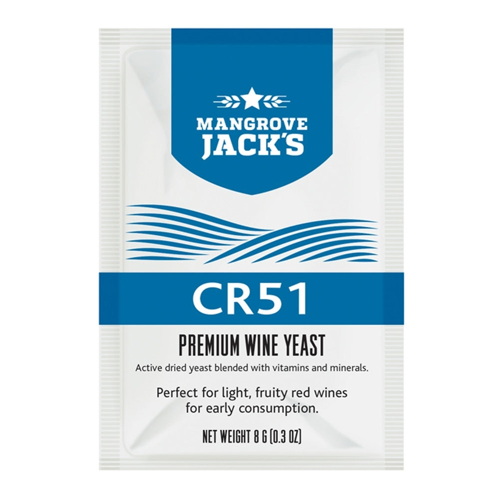 Mangrove Jack's Wine Yeast - CR51 8g