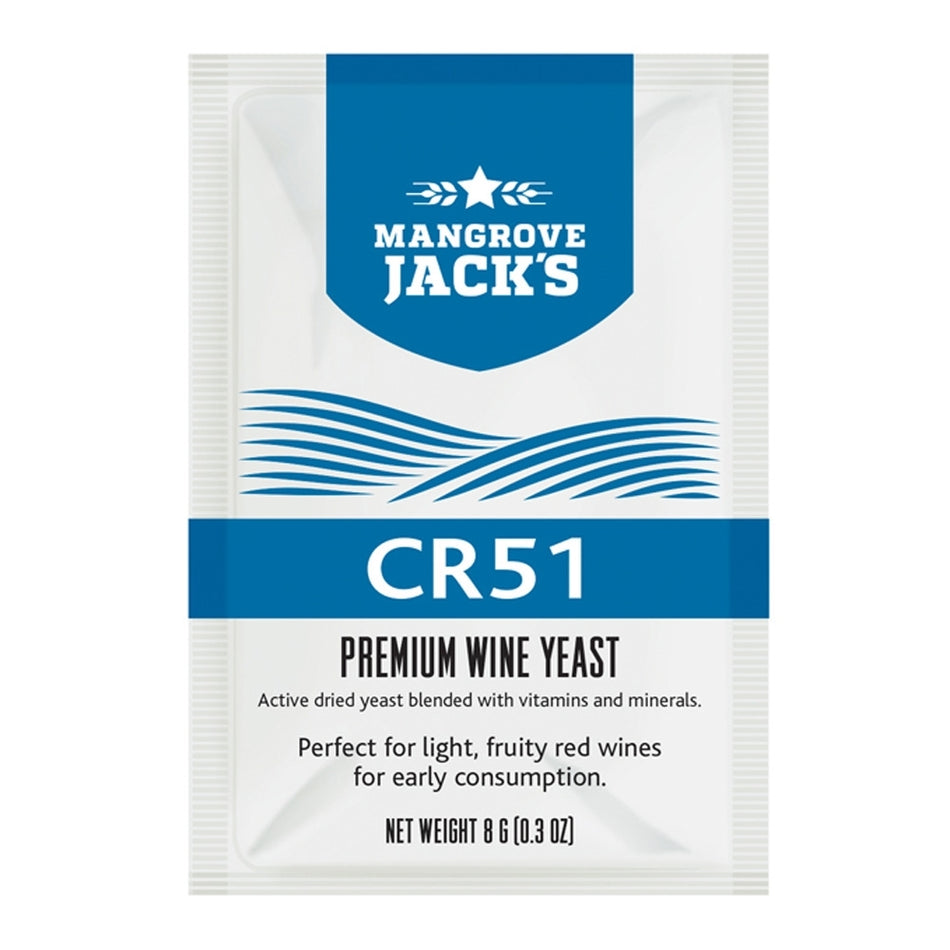 Mangrove Jack's Wine Yeast - CR51 8g