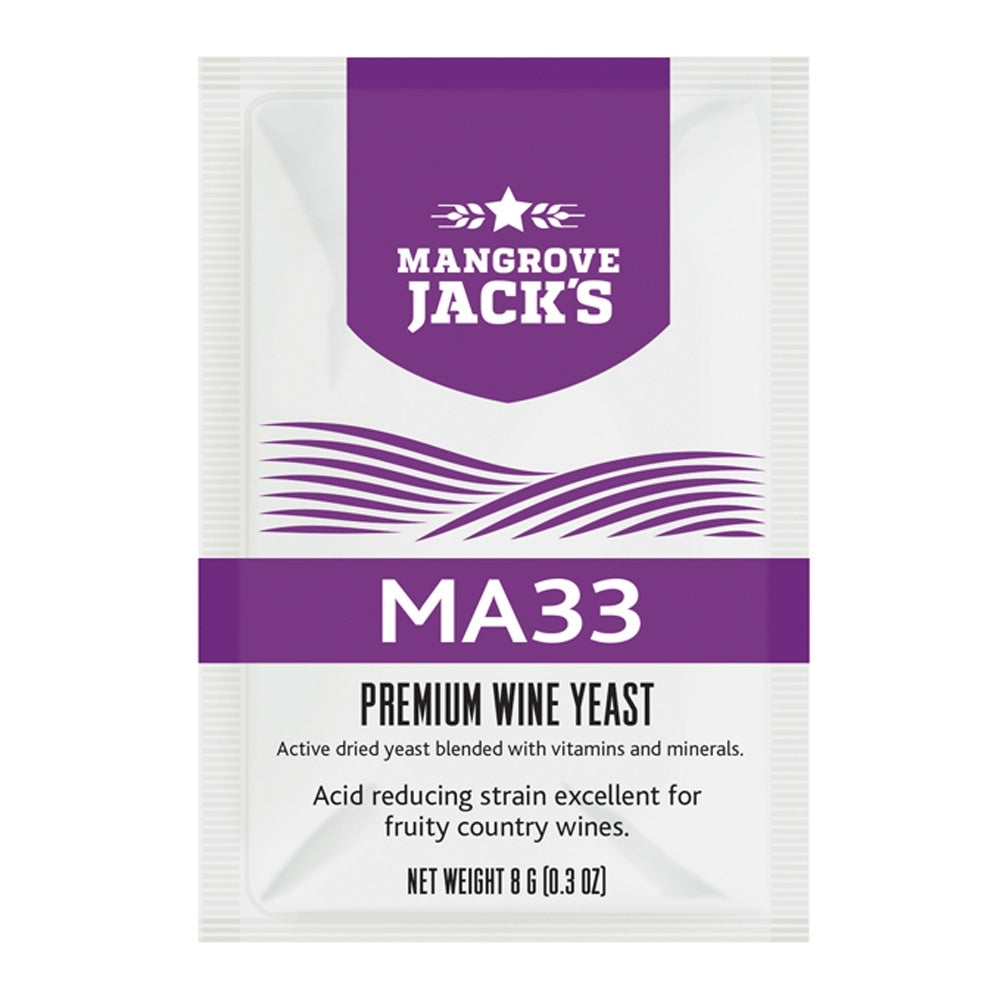 Mangrove Jack's Wine Yeast - MA33 8g