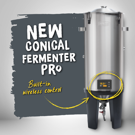 GrainFather Pro Edition 7 Gallon GF30 Conical Fermenter with Built in Wireless Control