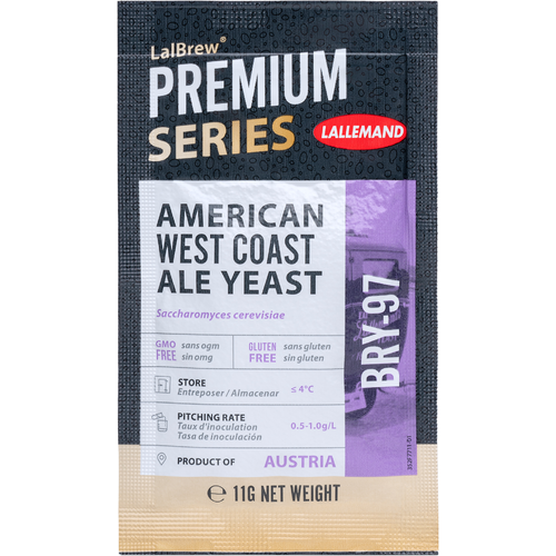 LalBrew BRY-97 American West Coast Ale Yeast 11g