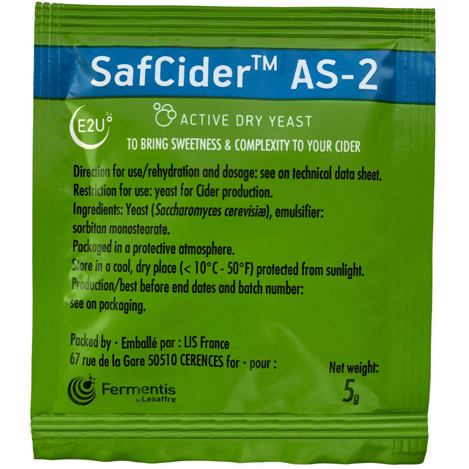 Fermentis SafCider AS-2 5g