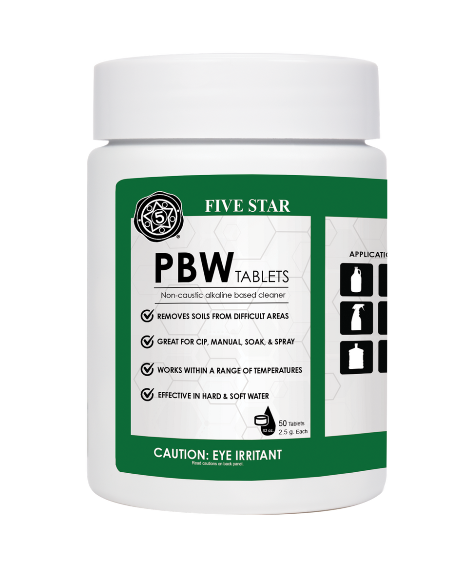 Five Star PBW Tablet 2.5g 50ct cs/12