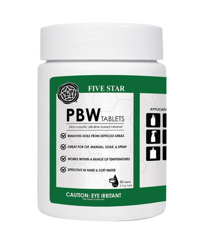 Five Star PBW Tablet 2.5g 50ct cs/12