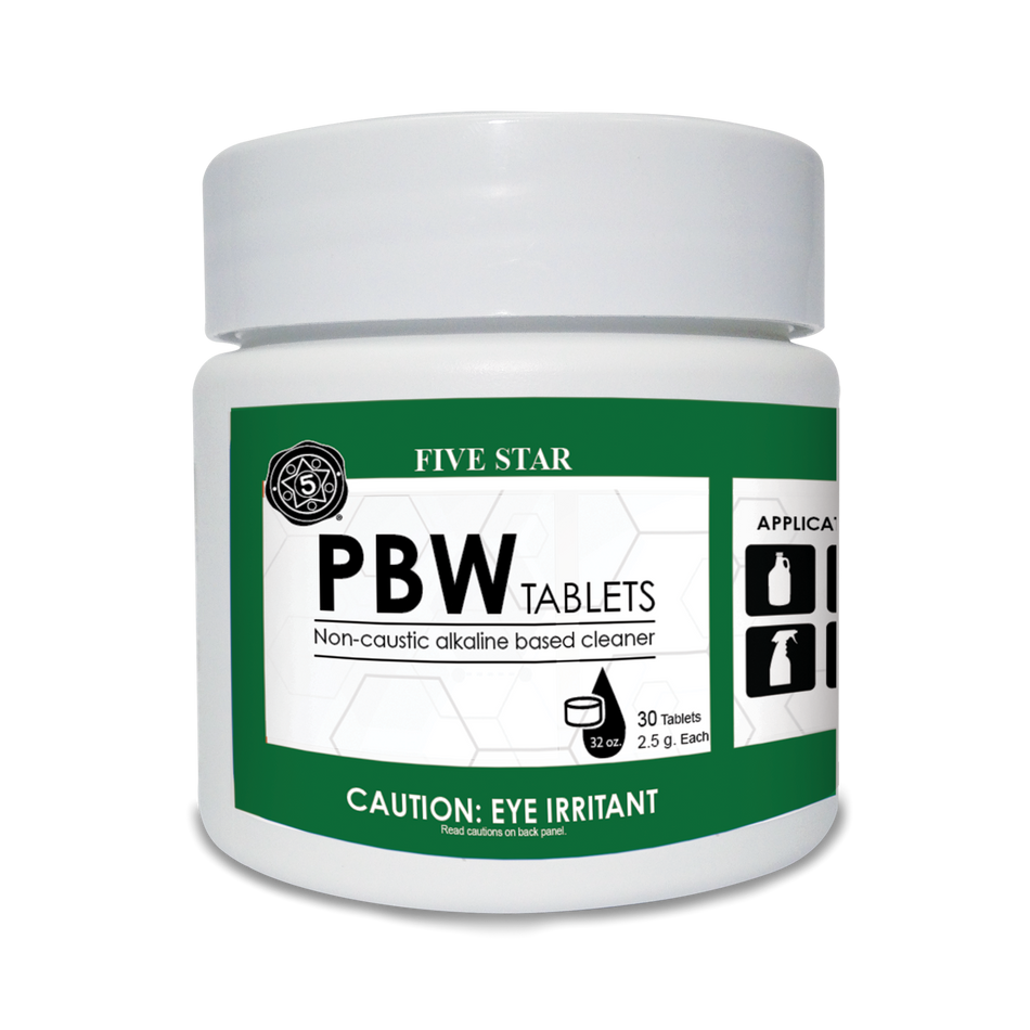 Five Star PBW Tablet 2.5g 30ct cs/12
