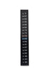 Dual Scale Adhesive Liquid Crystal Thermometer