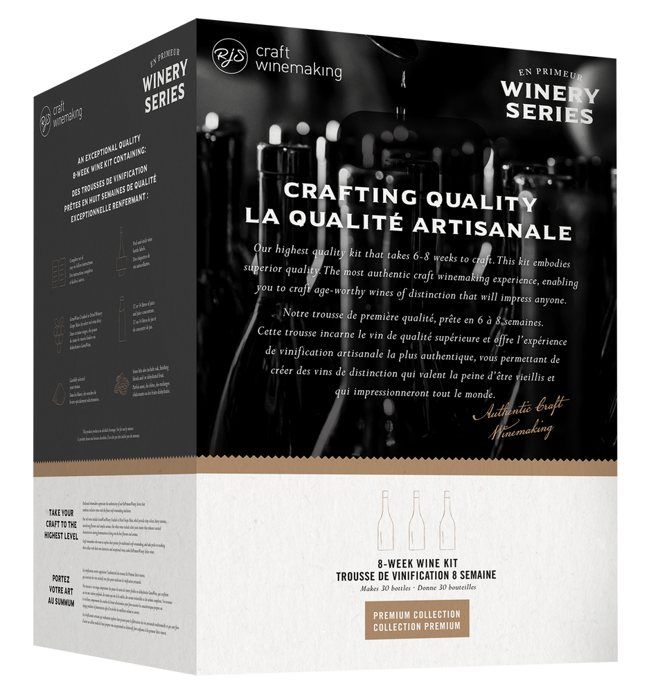 Spain Grenache Syrah En Primeur Winery Series Wine Making Kit