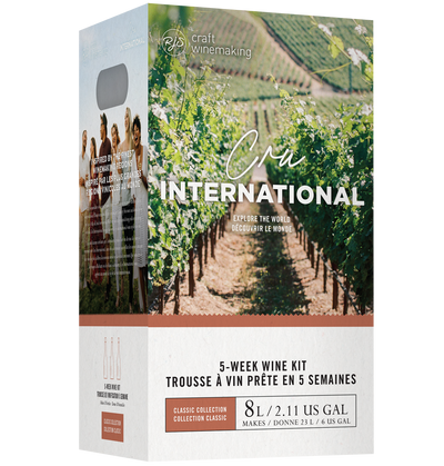 Cru International Italy Verdicchio Style 6 Gallon Home Wine Making Ingredient Kit