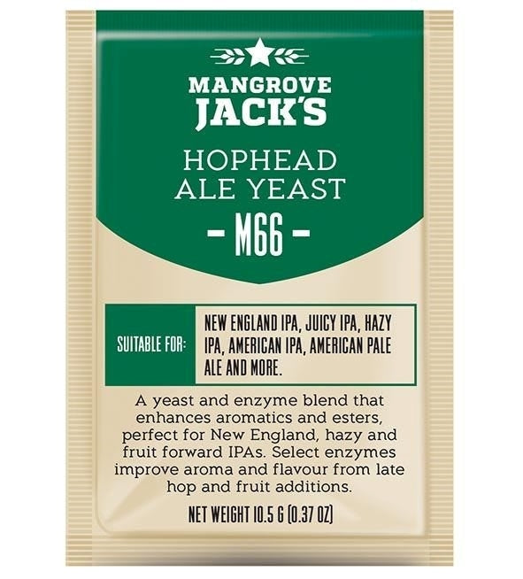 Mangrove Jack's CS Yeast M66 Hophead Ale Yeast 10.5g