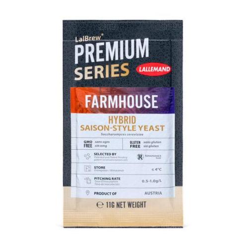 LalBrew Farmhouse Hybrid Saison-Style Yeast 11g