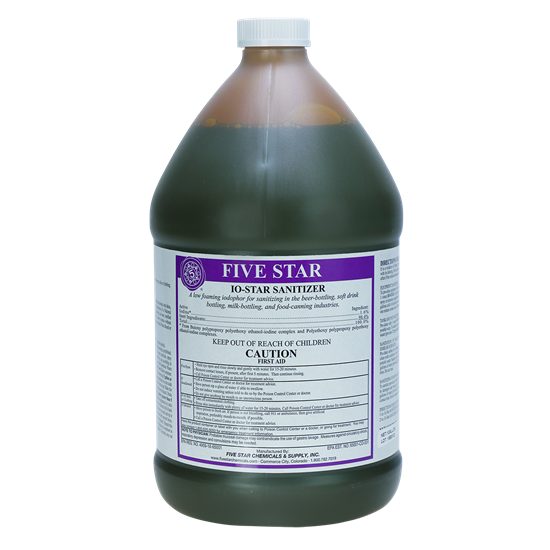 Five Star IO Star 1 gal cs/4