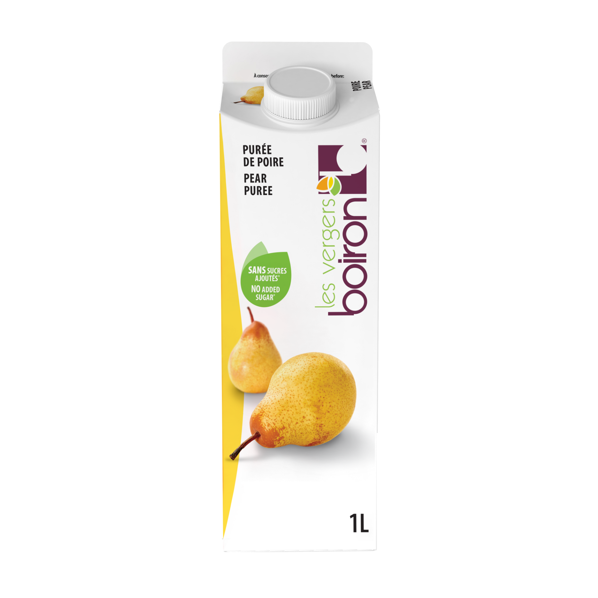 Pear 100% Fruit Puree 1 Liter