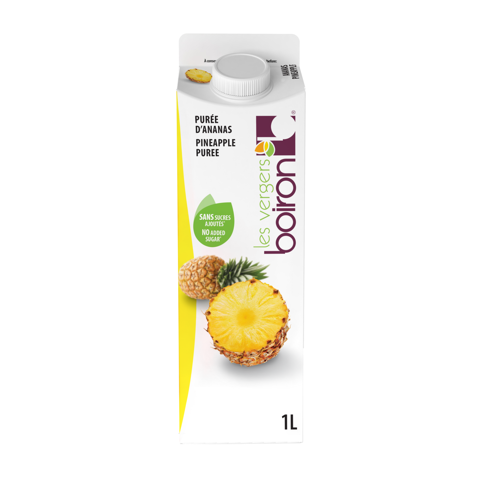 Pineapple 100% Fruit Puree 1 Liter