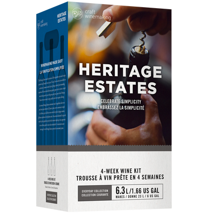 [2 Pack] 6 Gal. Sauvignon Blanc Heritage Estates Home Winemaking Kit - RJS Craft