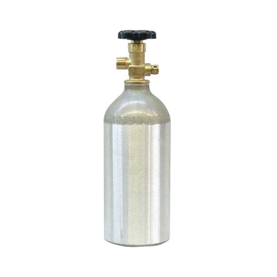 2.5 lb CO2 Cylinder with Sherwood Valve – Beverage Gas Tank for Draft Systems