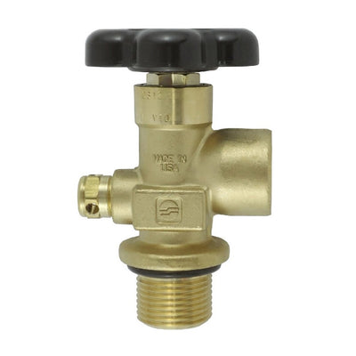Sherwood 1.125" UNF Nitrogen Tank Valve - 3360 PSI CGA-580