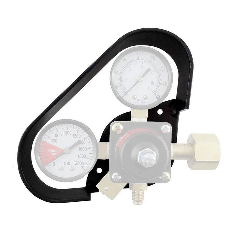 Universal Gauge Protector Boot for CO2 Regulators - Durable Rubber