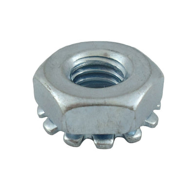 Nut W/Star Washer #10-32 Zinc