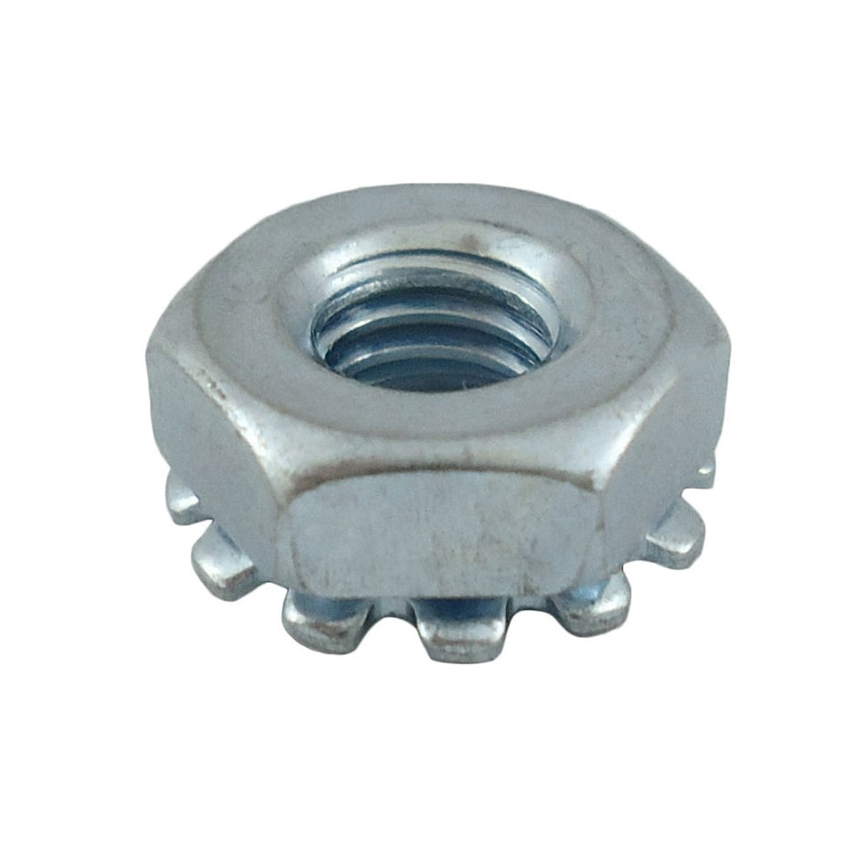 Nut W/Star Washer #10-32 Zinc