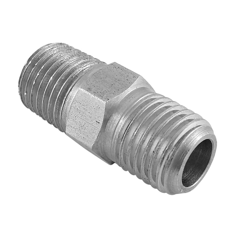 Heavy-Duty Hex Nipple - 304 Stainless Steel - 1/4"Male Pipe Thread (MPT) For N2