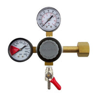 Taprite CO2 Regulator - 1/4" Barb Outlet with Shut-Off Check Valve