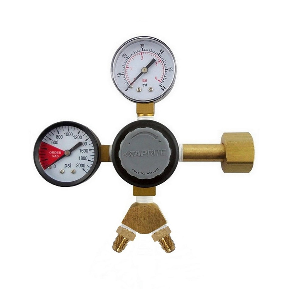 Co2 Reg inYin-1/4inMfl-W/Chk 60:2000 Tap