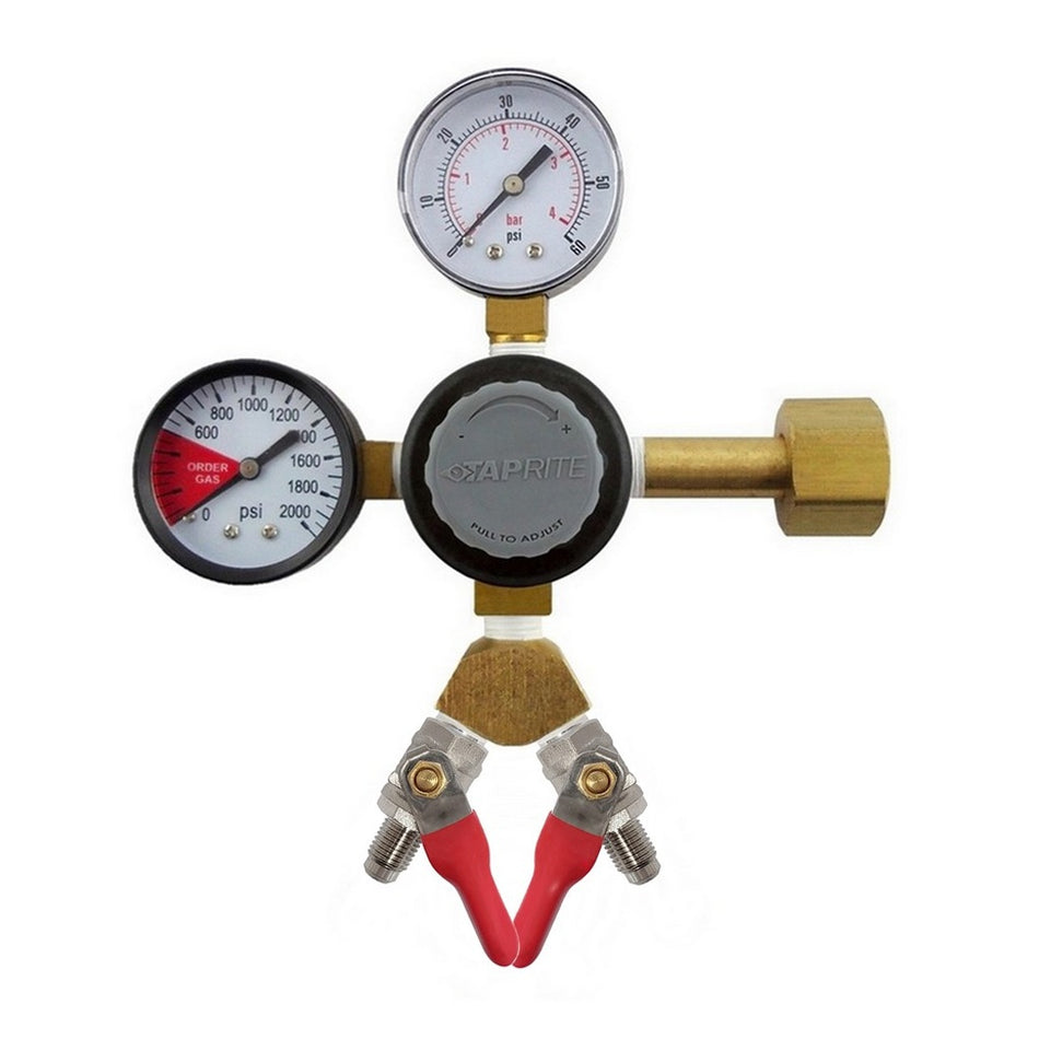 Co2 Reg inYin-1/4inMfl-So-W/Chk 60:2000 Tap